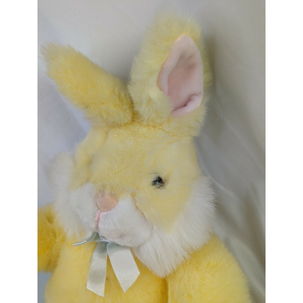 Walmart Yellow Rabbit Plush 17 Inch Stuffed Animal‎ Toy - Picture 3 of 7